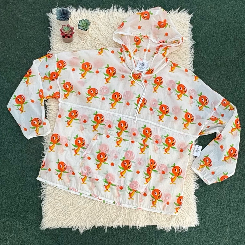 Disney Orange Bird Windbreaker Pullover NEW - Picture 6 of 12